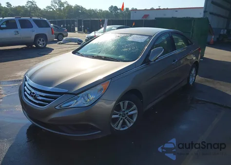 2014 Hyundai Sonata Gls из США, поврежденный, VIN 5NPEB4ACXEH902617